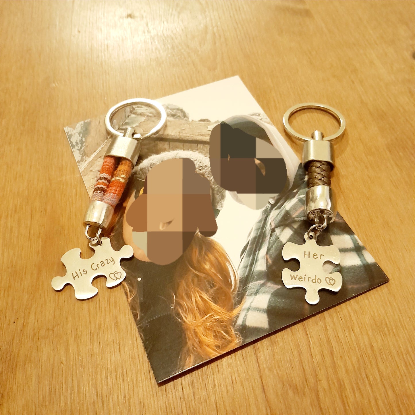 Κολιέ In Corde couples καρδιά #2