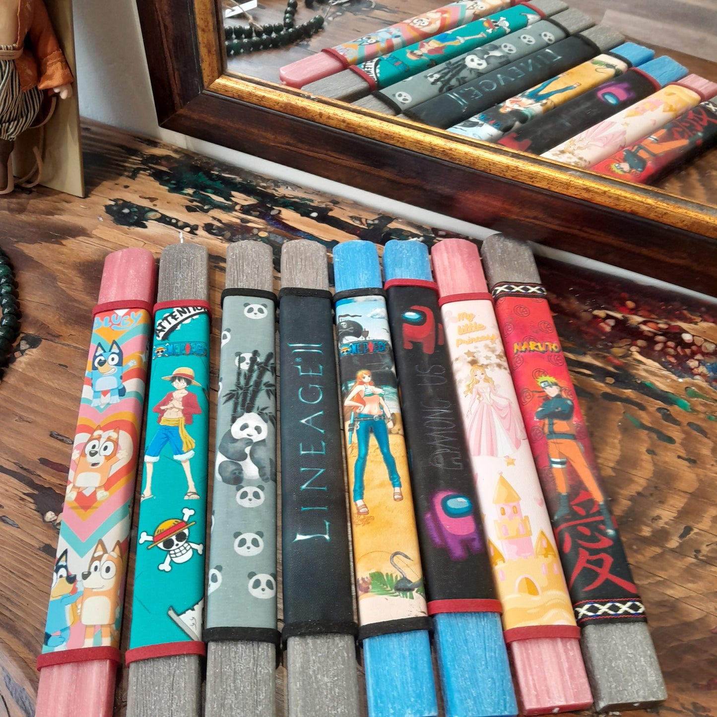 Λαμπάδα in corde με εκτύπωση among us