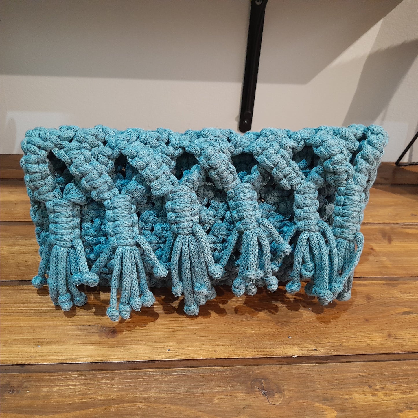 Τσαντα μακραμέ φακελος