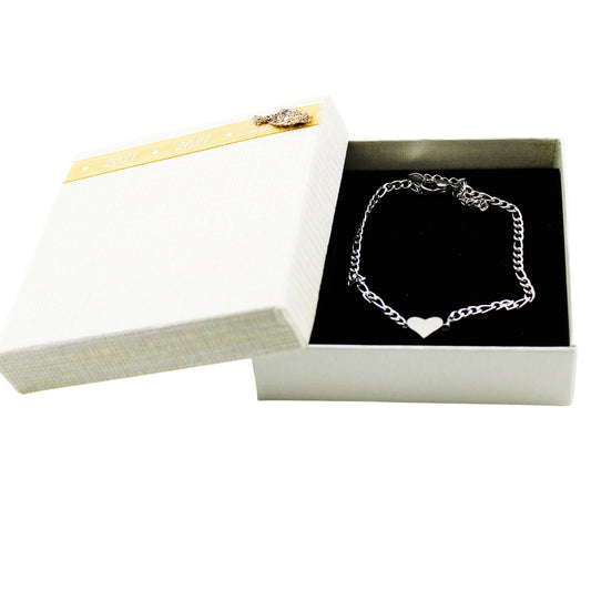 Βραχιόλι In Corde ατσάλινο καρδια