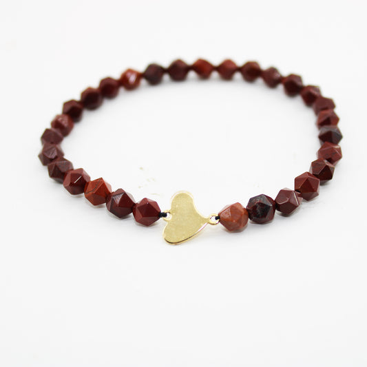Βραχιόλι in corde ημιπολύτιμες πέτρες