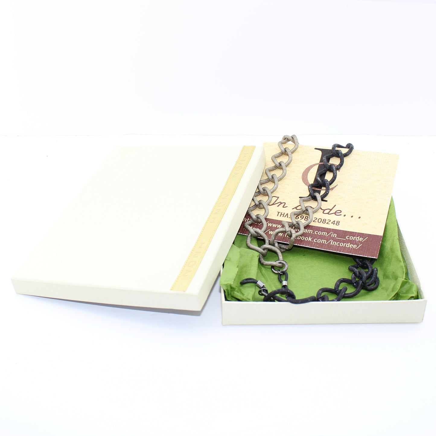 Αλυσίδα γυαλιών in corde contrast