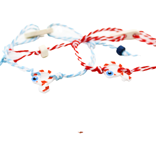 Σετ Μαρτάκια βαμβακερά in corde σύμβολα