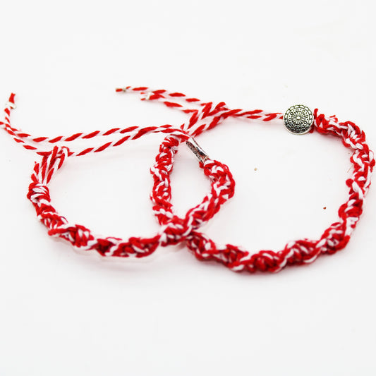 Μαρτάκι βαμβακερό κόκκινο