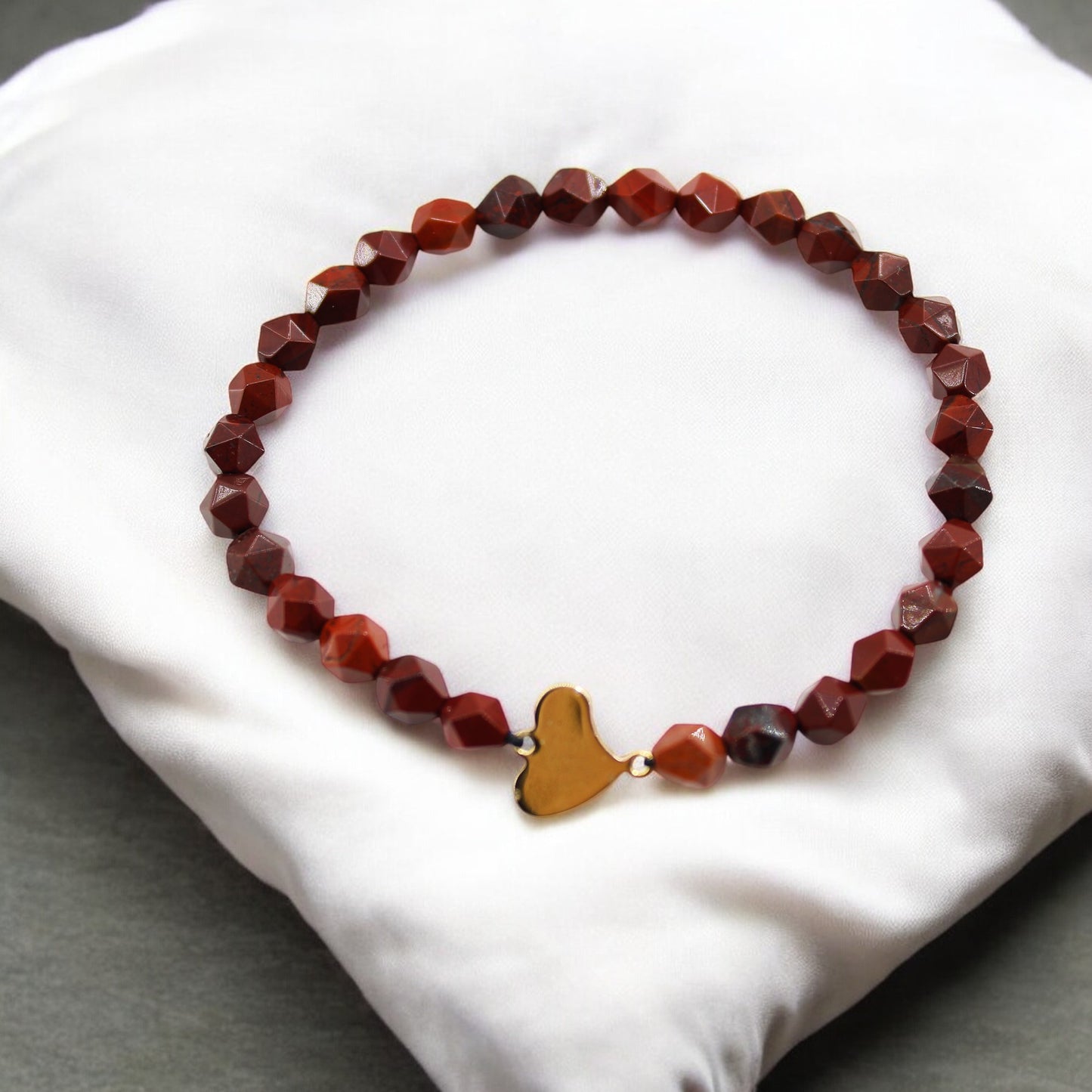 Βραχιόλι in corde  ημιπολύτιμες πέτρες