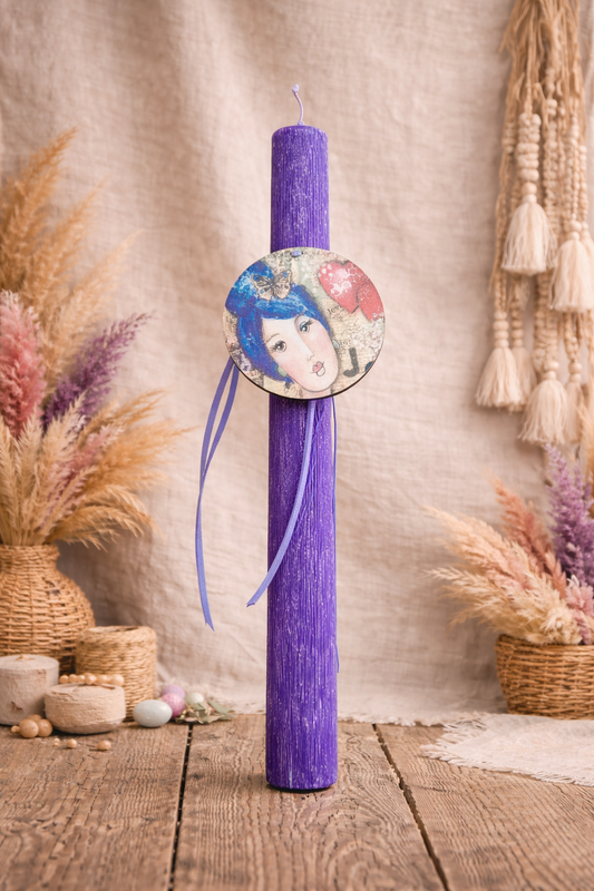 Λαμπάδα In Corde Το κορίτσι με την πεταλούδα