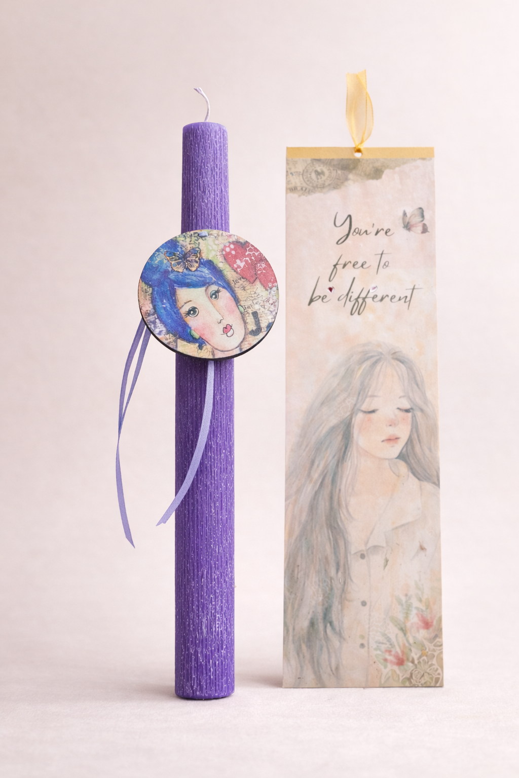 Λαμπάδα In Corde Το κορίτσι με την πεταλούδα