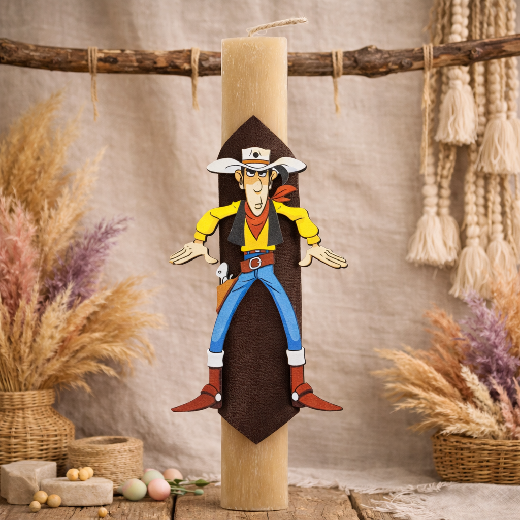 Λαμπαδα in corde Lucky Luke