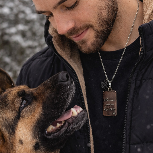 Κολιέ in corde  'my lover'