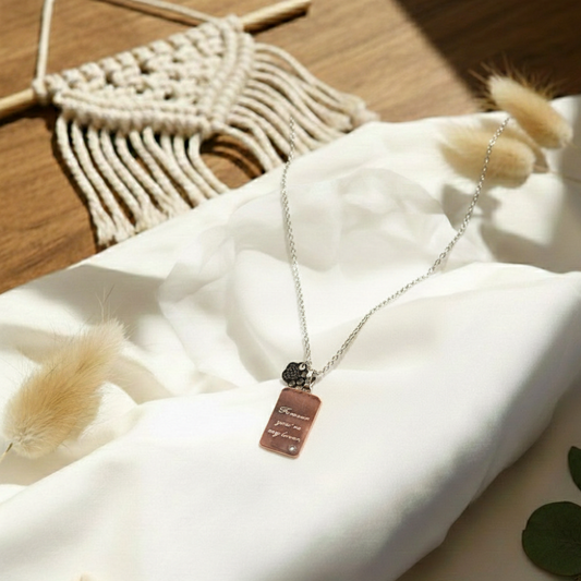 Κολιέ in corde  'my lover'