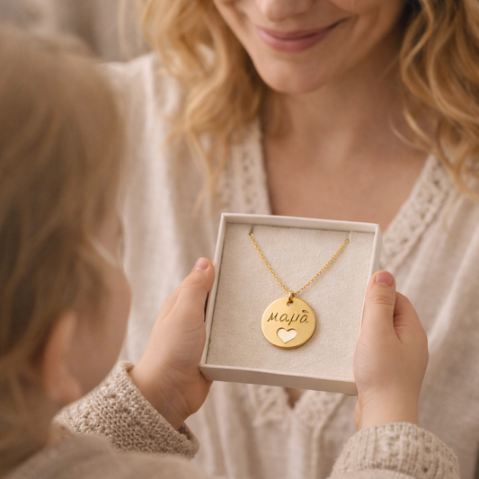 Κολιέ Καρδούλα - Μαμά