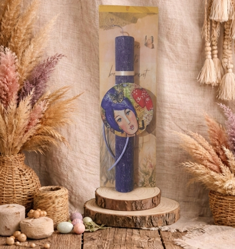 Λαμπάδα In Corde Το κορίτσι με την πεταλούδα