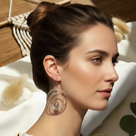 Σκουλαρίκια in corde Κύκλοι