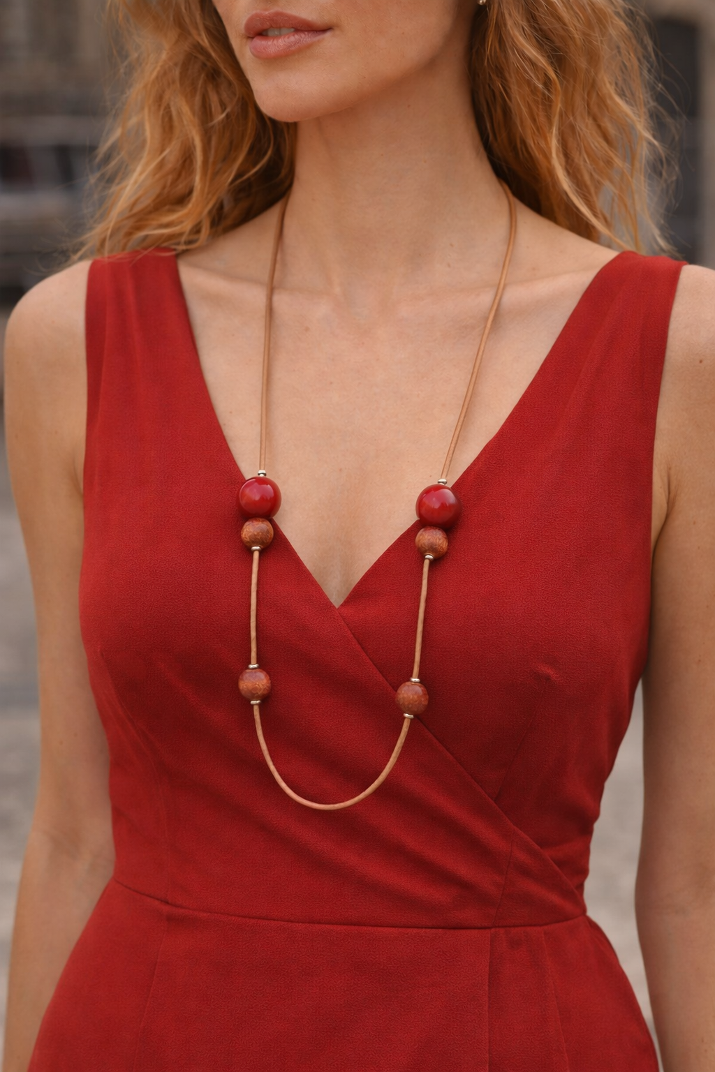 Κολιέ in corde μακρύ