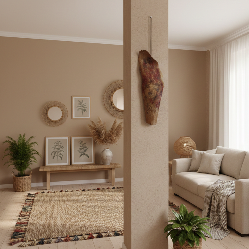 Το Πρόσωπο της Γης διακοσμητική φλούδα δέντρου