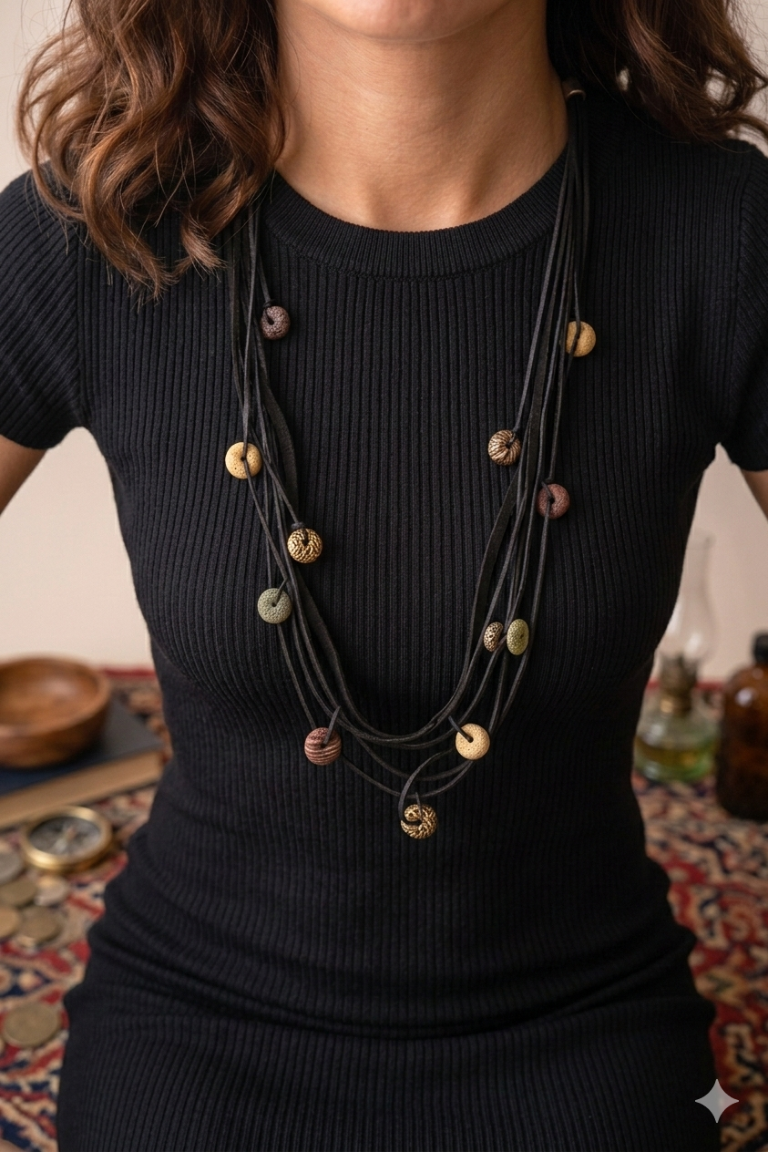 Κολιέ in corde Wild Earth