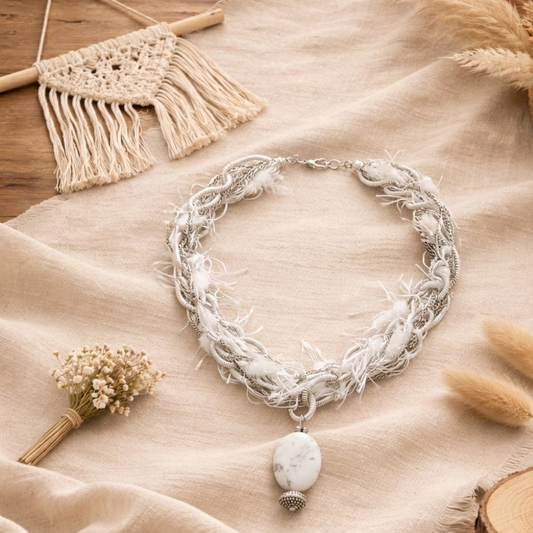 Κολιέ  in corde Alba