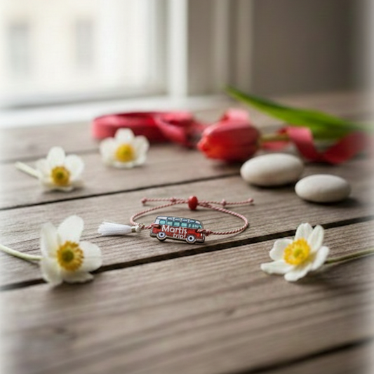 Παιδικό μαρτάκι "χίπικο" λεωφορειάκι