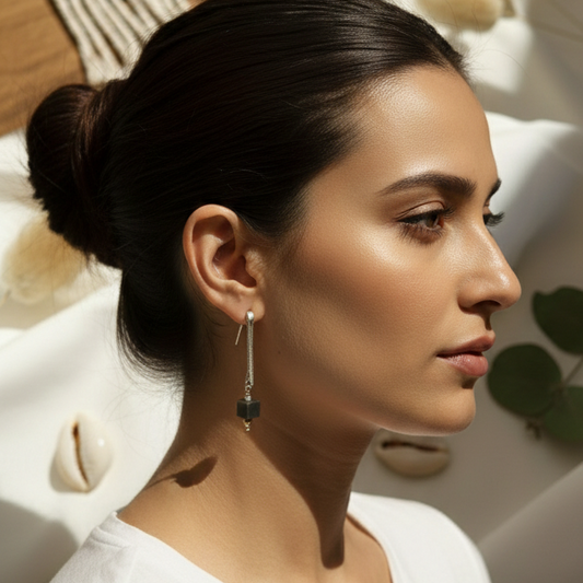 Σκουλαρίκια in corde μακριά ράβδοι